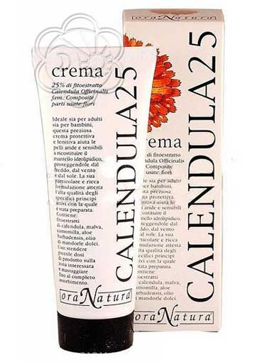 Aggiungi Crema Calendula al 25% - NON DISPONIBILE (100 ml) Ora Natura - Creme Lenitive, Creme Cicatrizzanti, Creme per Pelli Secche, Arrossamento Pelle, Irritazione Pelle, Pomata di Calendula, Creme Anti Rossore, Creme Antiarrossamento, Creme Pelle Irritata al carrello