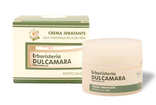 Aggiungi Crema Idratante Camomilla ed Aloe vera (50 ml) Linea Erboristeria Dulcamara - Cosmesi, Cosmetici, Regali, Doni Natalizi, Natale, Creme Idratanti, Idratazione Pelle, Rughe, Anti Age, Antitempo, Fitocosmesi, Creme Invecchiamento, Creme Anti Et, Promozioni al carrello