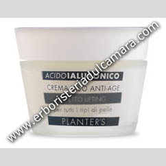 Aggiungi Crema Viso Lifting Acido Ialuronico (50 ml) Planters - Cosmesi Vegetale, Cosmetici, Regali, Natale, Ricorrenze, Rughe, Anti Age, Antitempo, Creme Giorno, Creme Antirughe, Creme Antinvecchiamento, Invecchiamento Pelle, Effetto Lifting, Promozioni al carrello