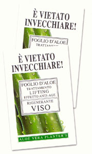 Aggiungi Foglio Aloe Rigenerante Viso (Trattamento Lifting effetto Anti Age) - 1 Applicazione - Planters - Cosmesi, Cosmetici, Invecchiamento Pelle, Rughe e Antirughe al carrello