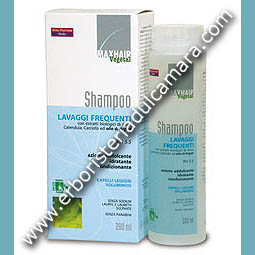 Aggiungi Shampoo Lavaggi Frequenti MaxHair (200 ml) Vital Factors - Detergenti Delicati, Shampoo Capelli Normali, Shampoo Riequilibranti, Capelli Spenti, Shampoo dermoriequilibranti, Capelli Aridi, Irritazione Cuoio Capelluto, Cute Sensibile, Lucentezza Capelli al carrello