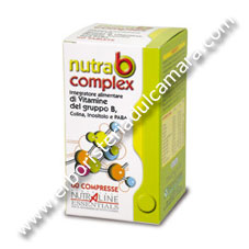 Aggiungi Nutra B Complex (60 Compresse) Farmaderbe - Vitamine, Integratori Vitaminici, Vitamina B, Complesso Vitaminico B, Vitamine del Gruppo B, Multivitaminici, Integratori Vitaminici, Vitamine B, Multivitaminici B, Vitamine Idrosolubili, Complesso B al carrello