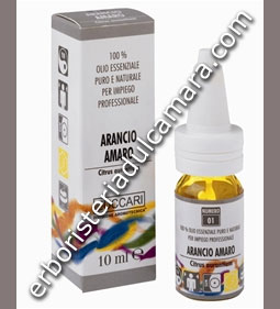 Aggiungi Olio Essenziale di Arancio Amaro (10 ml) Zuccari - Aromaterapia, Aromotecnica, Oli Eterei, Sostanze Aromatiche Naturali, Cura con gli Oli Essenziali, Aroma Terapia, Modulanti Umore, Antibatterici Naturali, Disinfettanti Ambiente, Disinfezione Aria al carrello