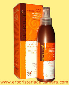 Aggiungi Emulsione Solare Spray Protezione Bassa (Protettivo, Idratante ed Emolliente) - SPF 4 - Linea Desert Flower - Nutralit (150 ml) Farmaderbe - Abbronzanti, Abbronzatura, Eritema Solare, Sole, Tintarella, Melanina al carrello