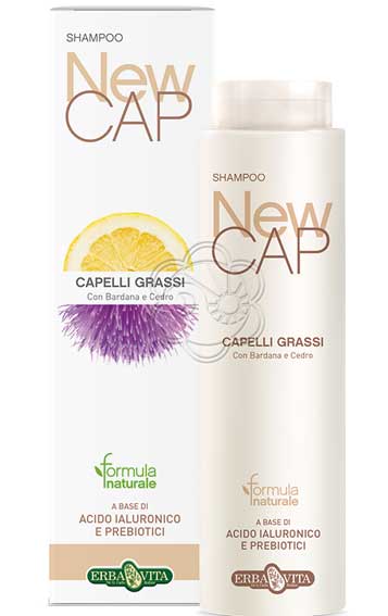 Aggiungi Shampoo Capelli Grassi NewCAP (200 ml) Erba Vita - Detergenti Delicati, Shampoo Capelli Grassi, Capelli Untuosi, Untuosit Capelli, Impurit Capelli, Capelli Seborroici, Cuoio Capelluto Grasso, Shampoo Purificanti, Capelli Impuri, Seborrea, Sebo Capelli al carrello