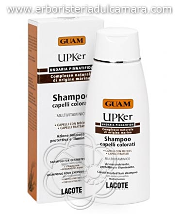 Aggiungi Shampoo Capelli Colorati UPKer (200 ml) Guam Lacote - Capelli Trattati, Detergenti Delicati, Capelli Colorati, Protezione Capelli, Shampoo Capelli con Mches, Capelli Fragili, Shampoo Capelli Sfibrati, Capelli Maltrattati, Shampoo Capelli Tinti al carrello